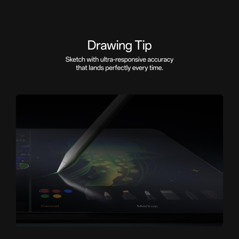 OnePlus Stylo Pro, 16,000 Pressure Levels,Ultra-Low Latency, White
