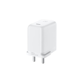 OnePlus Warp Charge 65W Power Adapter- White