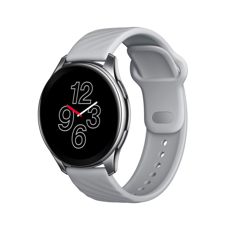 OnePlus Watch Moonlight Silver: 46mm dial, Warp Charge, 110+ Workout Modes, Smartphone Free Music,SPO2 Health Monitoring & 5ATM + IP68 Water Resistance (Currently Android only)