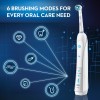Oral B Braun White 7000 SmartSeries Power Rechargeable Electric Toothbrush with Bluetooth Connectivity