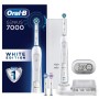 Oral B Braun White 7000 SmartSeries Power Rechargeable Electric Toothbrush with Bluetooth Connectivity
