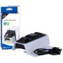 Dobe Multifunctional Controller Charging Station with LED, Multifunctional Cooling Base, Dual Charger Docking Station (White, P S 5) TP5-0521B