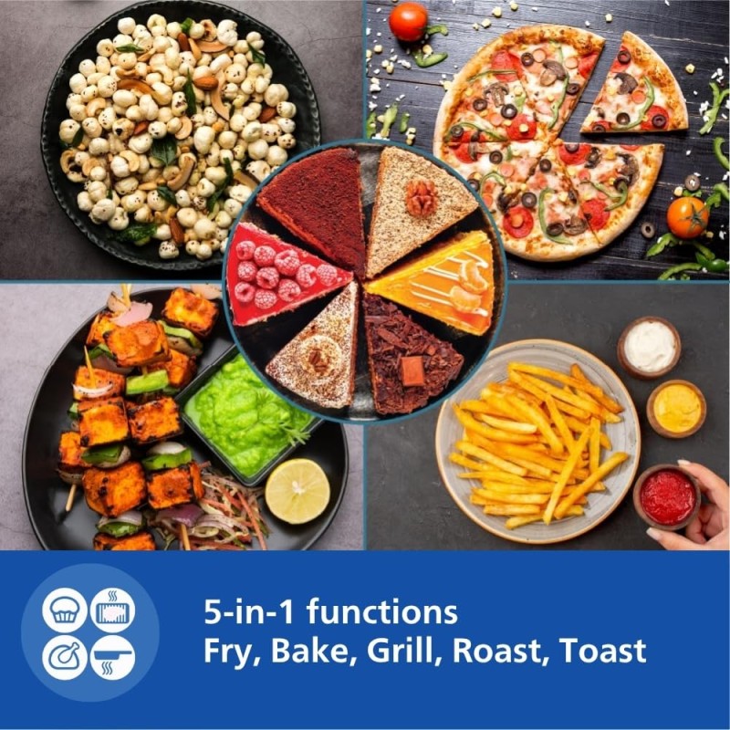 PHILIPS Air fryer for Home HD9200/90, 4.1 Litre