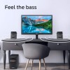 PHILIPS Audio MMS2625B 2.1 Channel, 31 W, Bluetooth Connectivity, Wired Multimedia Computer Speaker, (Black)