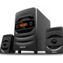 PHILIPS Audio MMS2625B 2.1 Channel, 31 W, Bluetooth Connectivity, Wired Multimedia Computer Speaker, (Black)