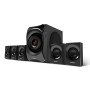 PHILIPS Audio SPA8000B/94 5.1 Channel 120W Multimedia Speaker System with Bluetooth Connectivity, 5X15W Satellite Speakers (Black)