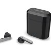 PHILIPS Audio TWS TAT3225/94 True Wireless Earbuds with 24 Hour Playtime (6+18), IPX4 Splash- and Sweat-Resistant, Bluetooth V5.2, Smart Pairing, 13 mm Drivers, Voice Assistant (Black)