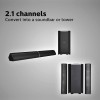 PHILIPS Convertible Soundbar MMS8085B, 2.1 Channel with Multipoint-Connectivity Option (Black)