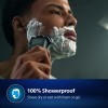 PHILIPS Electric Shaver For Men | Wet & Dry | Powerful Close Shave | Gentle on Skin | SkinIQ Technology | Steel Precision Blades | 360 D Flexing Heads | Integrated Pop Up Trimmer | LED Display | 5 Mins Quick Charge | Showerproof | S5885/28,Black