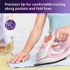 PHILIPS Plastic GC1920/28 1300W Non-Stick Soleplate Steam Iron, Pink