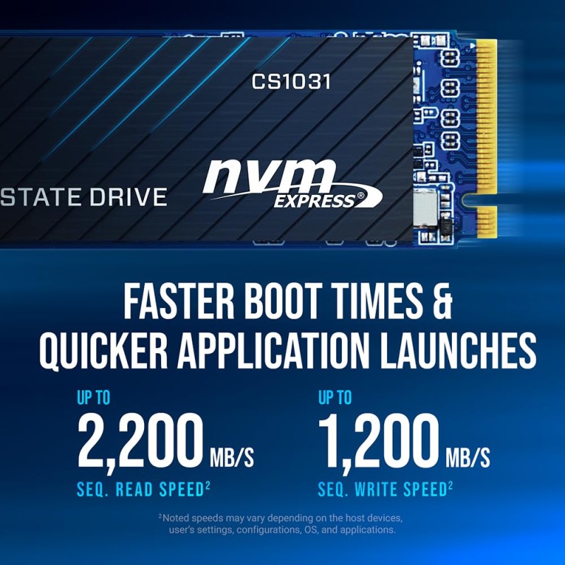 PN WY CS1031 500GB SSD M.2 2280 NVMe M280CS1031-500-CL HD3744