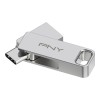 PNY USB 3.2 Flash Drive|Pen Drive 64GB - Duo Link Type C