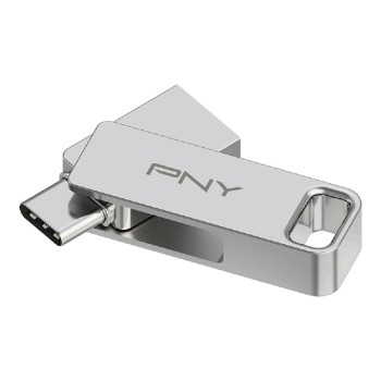 PNY USB 3.2 Flash Drive|Pen Drive 64GB - Duo Link Type C