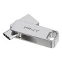 PNY USB 3.2 Flash Drive|Pen Drive 64GB - Duo Link Type C