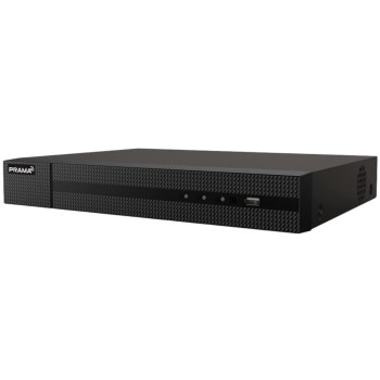 PRAMA PT-NR2A08-Q2 8 Channel 8MP Network Video Recorder with H.265+ Compression, 2 SATA Interface Supporting HDD
