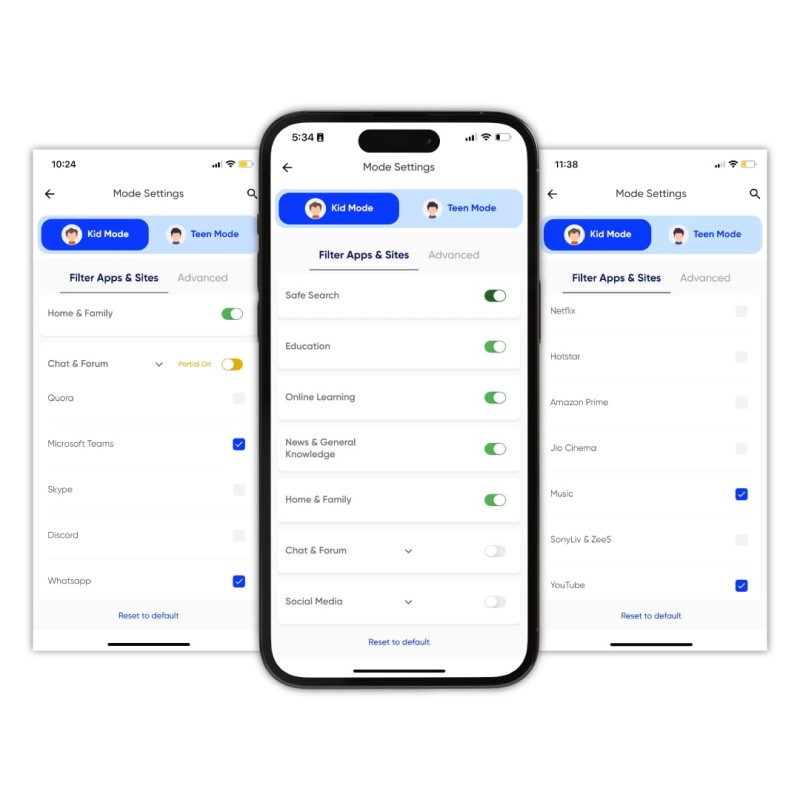 Parental Control Internet Filter: Secure The Internet for Kids on WiFi, Android, iOS, TVs, laptops. App Control, Screen time, Content Filtering, Insights