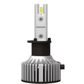 Philips H3 Ultinon Pro3021 LED Headlight Bulb for Car and Truck -12V / 24V, Cool white light of 6000 K (LUM11336U3021X2)