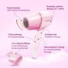 Philips Hair Dryer Bhc017/00 Thermoprotect 1200 Watts with Air Concentrator + Diffuser Attachment - Pink