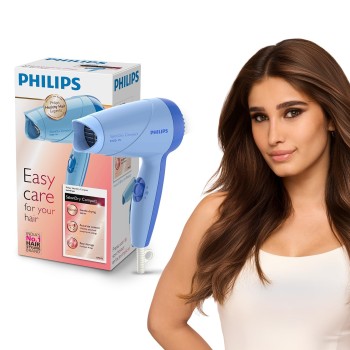 Philips India's No.1 Hair Styling Brand -Hair Dryer 1000W |Blow Dry for Men & Women  HP8100/60 Blue