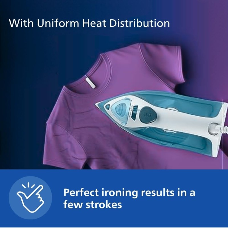 Philips Steam Iron DST0820/20, Blue
