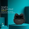 Philips TAT1269 Bluetooth Truly Wireless in Ear Earbuds with mic, 13mm Drivers, Bluetooth 5.4, 40H Playtime (Deep Black)
