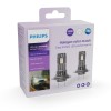 Philips Ultinon Access LED car headlight bulb (H7/H18), ultra-compact direct-fit, 80%, 6000K, set of 2