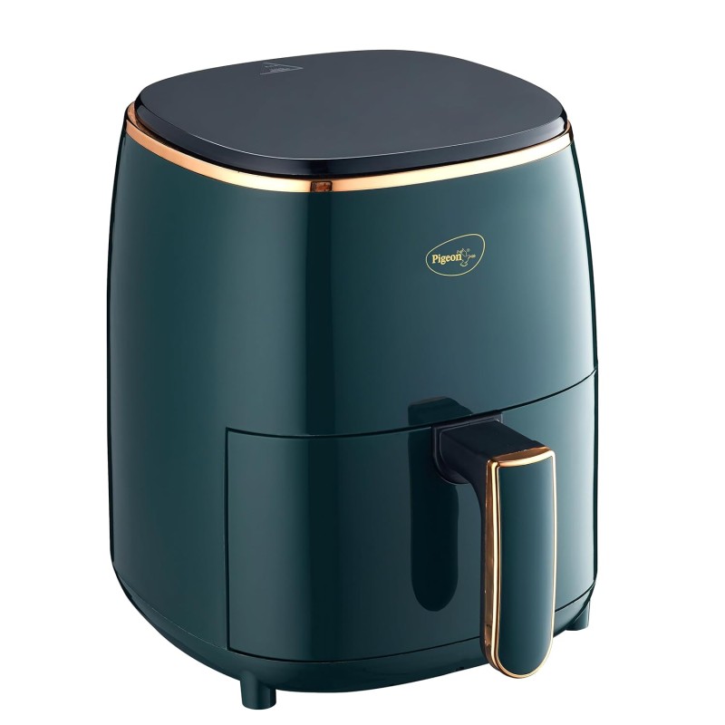 Pigeon Healthifry Digital Air Fryer, 360° High Speed Air Circulation Technology 1200 W with Non-Stick 4.2 L Basket