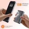 Portronics Chyro 10000mAh 15W Magnetic Wireless Fast Charging Powerbank with MagSafe Mobile Stand,(Black)