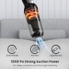 Portronics Mopcop 3, Rechargeable Handheld Vacuum Cleaner for Home & Car, Washable HEPA Filter (Black)