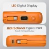 Portronics Power Shutter 20000mAh 15W Magnetic Wireless Fast Charging Powerbank (Orange)