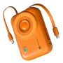 Portronics Power Shutter 20000mAh 15W Magnetic Wireless Fast Charging Powerbank (Orange)