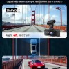 REDTIGER F7N Elite 4K HDR Dual Dash Cam Front & Rear, STARVIS 2 Sensor, 5.8GHz WiFi 6 and APP Control
