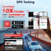 REDTIGER F7N Elite 4K HDR Dual Dash Cam Front & Rear, STARVIS 2 Sensor, 5.8GHz WiFi 6 and APP Control