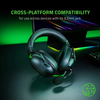 Razer BlackShark V2 X Wired Gaming On Ear Headset - Black|7.1 Surround Sound-50mm Drivers-Memory Foam Cushion-for PC,PS4,PS5,Switch,Xbox One,Xbox Series X|S,Mobile-3.5mm Audio Jack-RZ04-03240100-R3M1