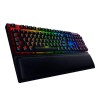 Razer BlackWidow V3 Pro Mechanical Wireless Gaming Keyboard: Green Mechanical Switches - Tactile & Clicky - Chroma RGB Lighting - Doubleshot ABS Keycaps - Transparent Switch Housing - Bluetooth/2.4GHz