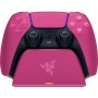 Razer Quick Charging Stand for PlayStation 5: Quick Charge - Curved Cradle Design - Matches PS5 DualSense Wireless Controller Pink 