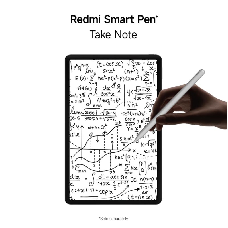 Redmi Smart Pen for Redmi Pad 2 & Pad 2 Pro | Smart Pen/Stylus for Tablet | 4096 Levels of Pressure Sensitivity | Ultra Low Latency