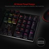 Redragon K556 RGB LED Backlit Wired Mechanical Gaming Keyboard, Aluminum Base, 104 Standard Keys