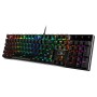 Redragon K556 RGB LED Backlit Wired Mechanical Gaming Keyboard, Aluminum Base, 104 Standard Keys