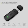 TizumZ-01-4G Fast LTE Wireless USB Single Band Dongle Stick Black