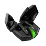 Wings Phantom 850 Low Latency Wireless Earbuds, Bluetooth Headphones with App Support, Split Cover Gaming Case with LED Lights, 50 Hours Playtime,Quad ENC Mic, Touch Controls TWS Headsets