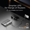 Resonate RouterUPS® Gen2 | Original Router UPS for 12V WiFi Router & Modem (Supports up to 2A) (7800mAh - 95% Longer Power Backup) | Compact Mini UPS with Intelligent Charging (Upto 6 Hrs Internet)