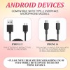 Retro Phone Handset, 2026 New Retro Style Type-C Phone Handset,Vintage Wired Plug in Handheld Cell Phone (Black)