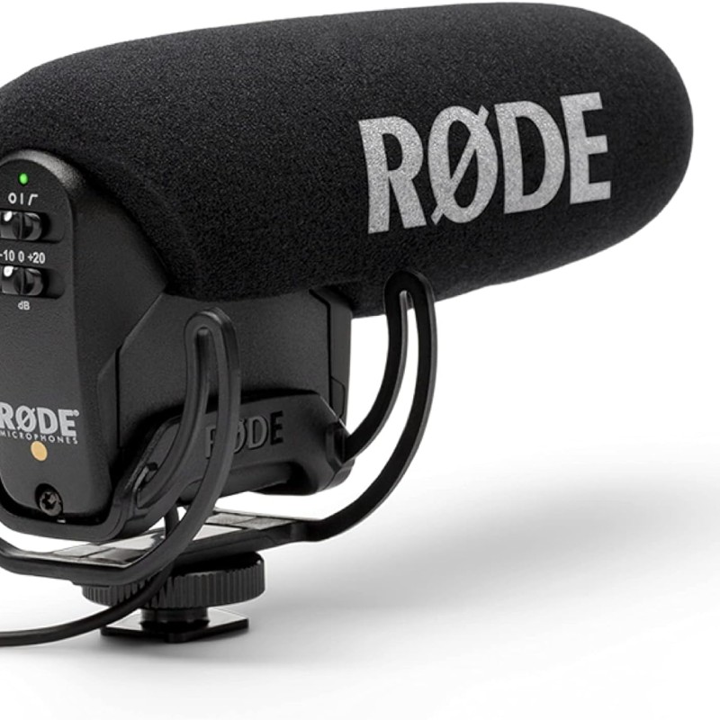 Rode VideoMic Pro R Camera-Mount Shotgun Microphone,Black