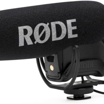 Rode VideoMic Pro R Camera-Mount Shotgun Microphone,Black