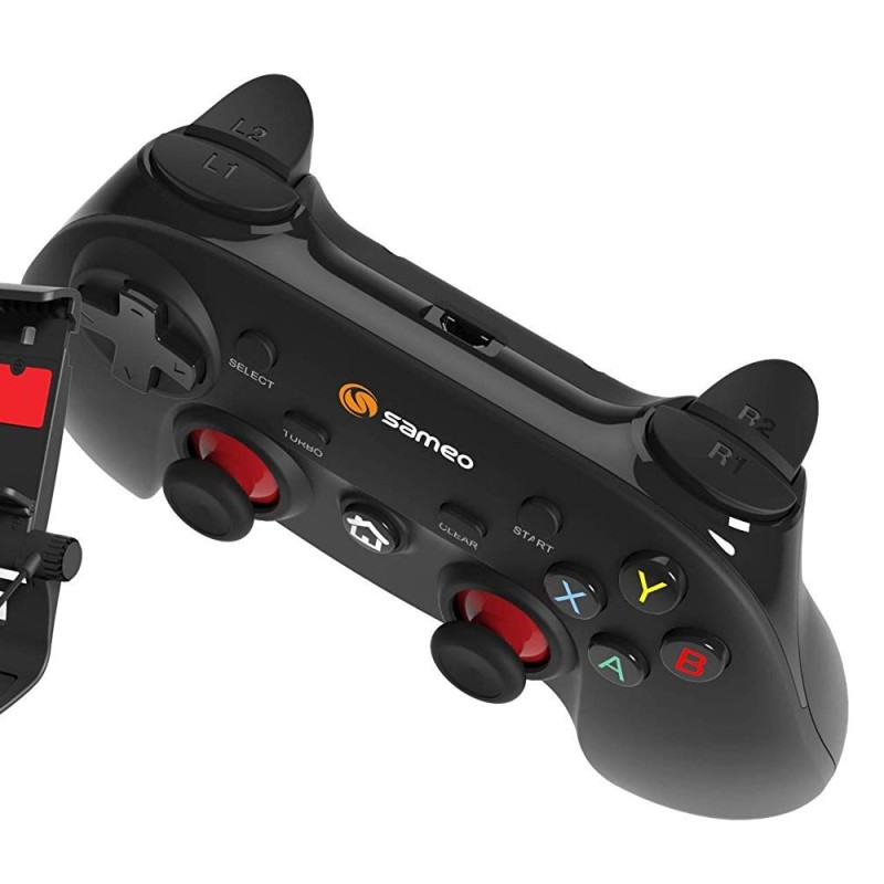 SAMEO SG27 Wireless Gaming Controller Gamepad with Bluetooth Connection Technology and Phone Holder