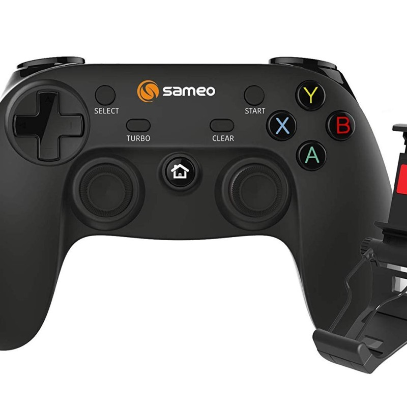 SAMEO SG27 Wireless Gaming Controller Gamepad with Bluetooth Connection Technology and Phone Holder