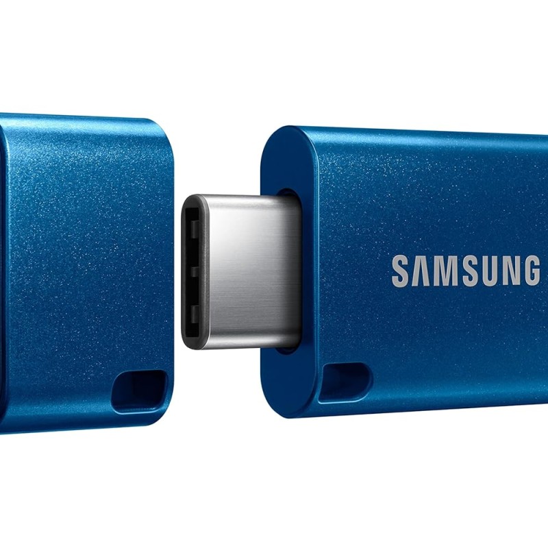 SAMSUNG Type-C™ USB Flash Drive, 128GB, Transfers 4GB Files in 11 Secs w/Up to 400MB/s 3.13 Read Speed 2022,Blue