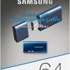 SAMSUNG Type-C™ USB Flash Drive, 64GB, Transfers 4GB Files in 15 Secs w/Up to 300MB/s 3.13 Blue