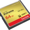 SANDISK 64GB Extreme CompactFlash Memory Card UDMA 7 Speed Up To 120MB/s - SDCFXSB-064G-G46